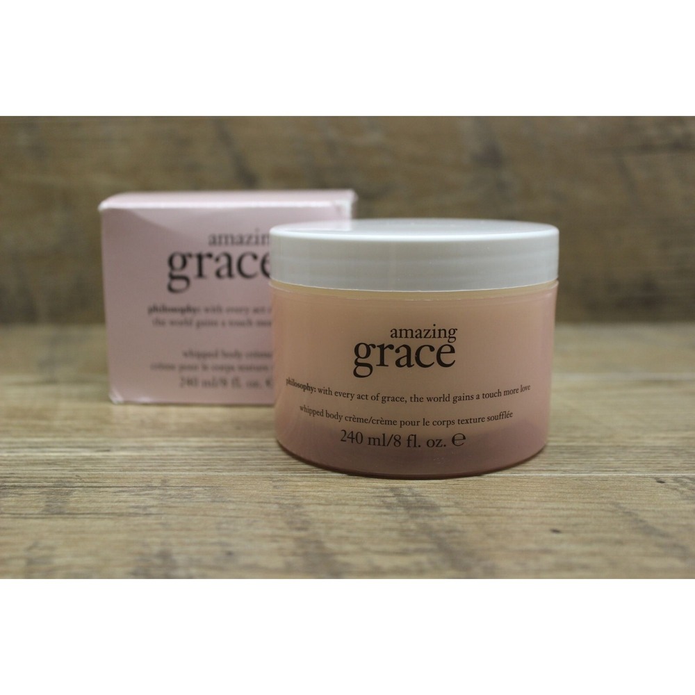 Philosophy Amazing Grace bergamot fragrance moisturizing whipped body creme 8oz